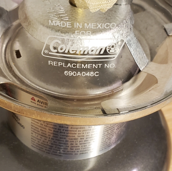 Vintage Coleman Two Mantle Powerhouse Unleaded Dual Fuel Lantern 295-700 - Picture 8 of 8